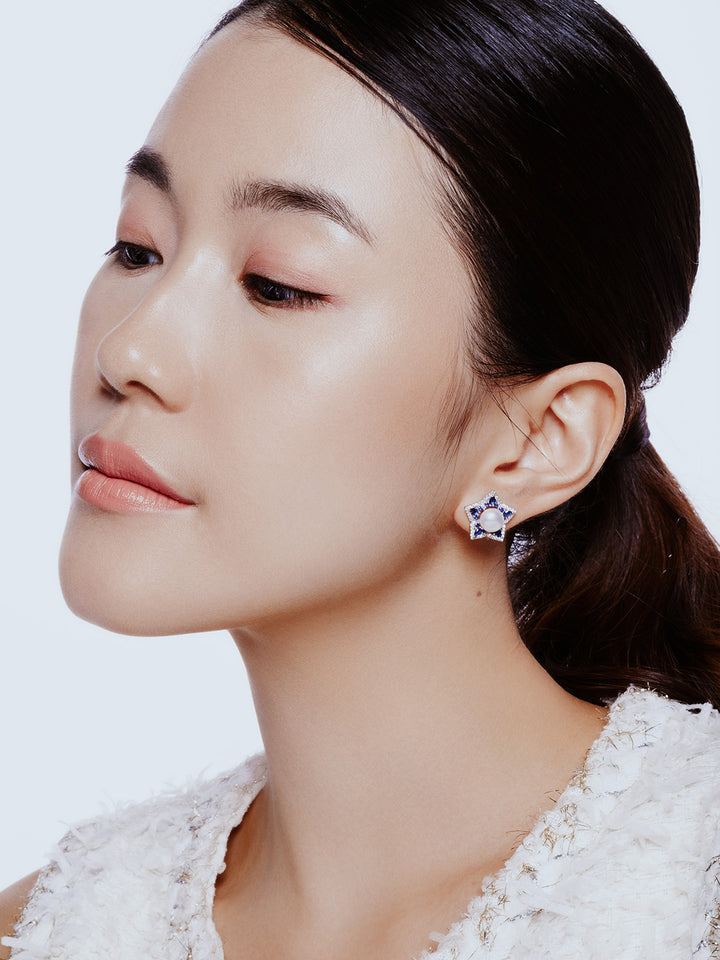 Anting Mutiara Air Tawar Bintang Laut WE00085 | BINTANG LAUT