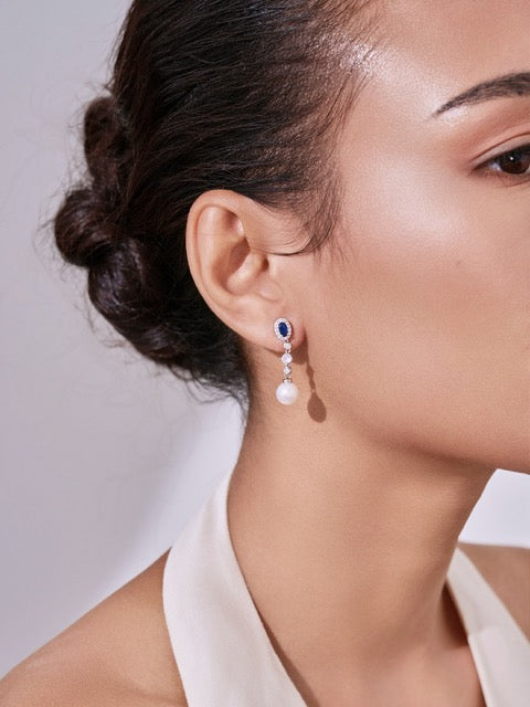 Ocean Star Freshwater Pearl Earrings WE00103 | OCEAN STAR