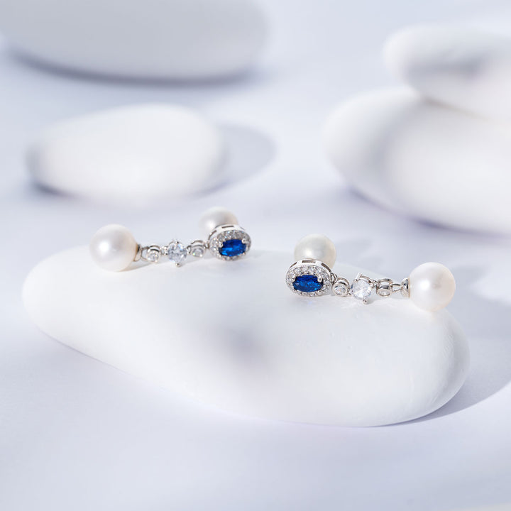 Ocean Star Süßwasserperlen-Ohrringe WE00103