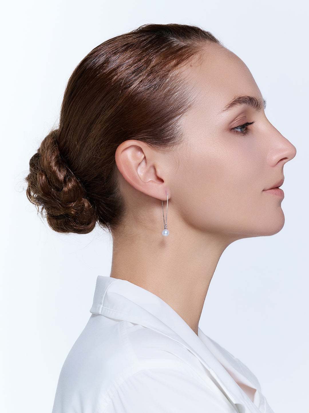 Elegant Freshwater Pearl Earrings WE00118 | RHYTHM