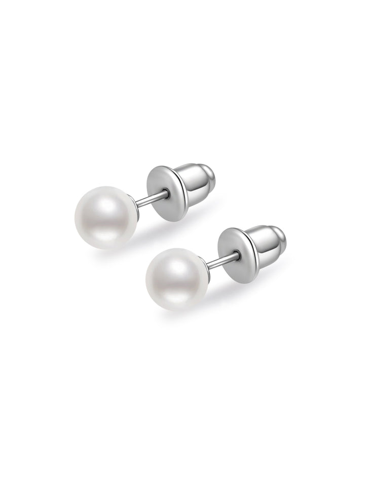 Elegant Freshwater Pearl Stud Earrings WE00127