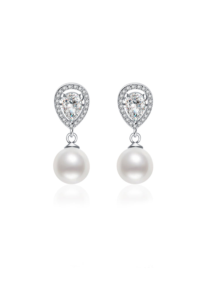 Anting-anting Mutiara Air Tawar yang Elegan WE00130