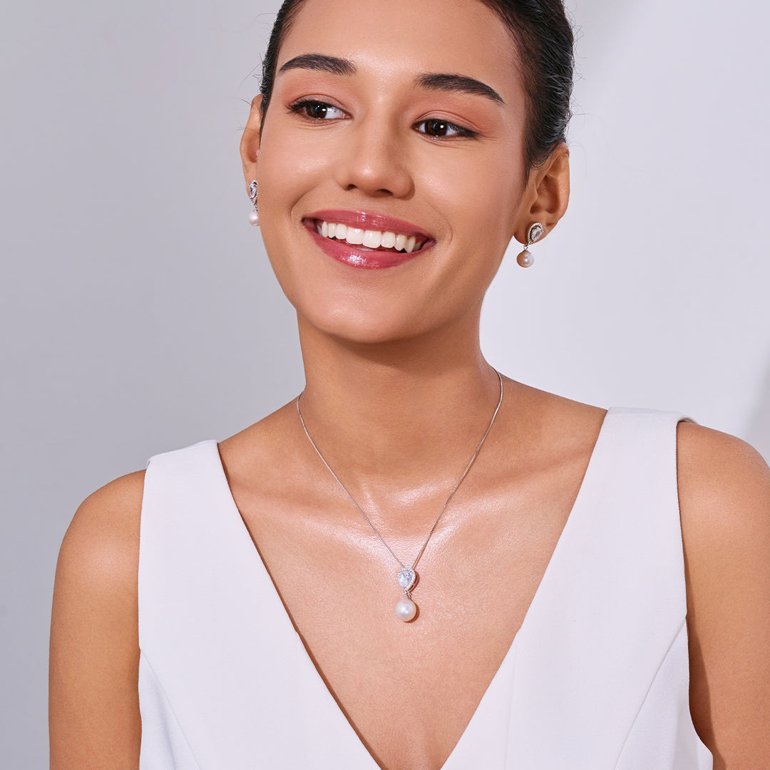 エレガントなエジソンパールネックレス WN00481