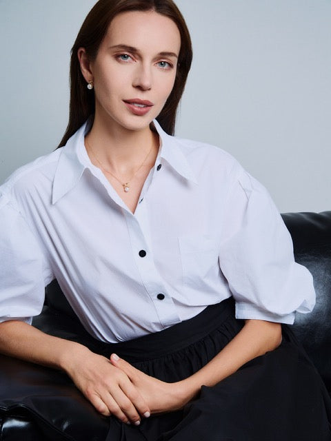 최고급 담수 진주 목걸이 WN00738 | X 컬렉션