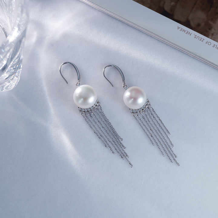 New Yorker Freshwater Pearl Earrings WE00148 - PEARLY LUSTRE