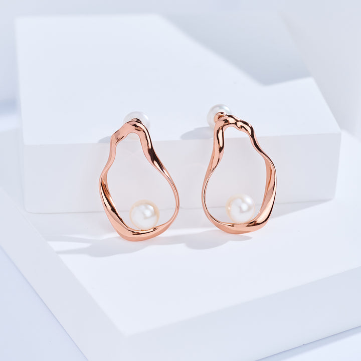 New Yorker 淡水珍珠耳环 WE00150