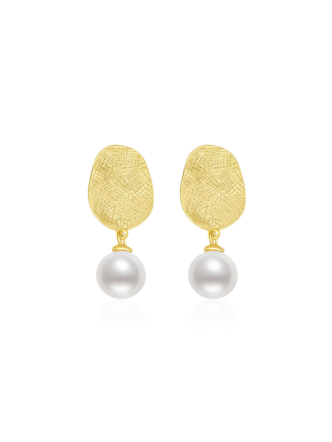 نيويوركر أقراط لؤلؤ المياه العذبة WE00169