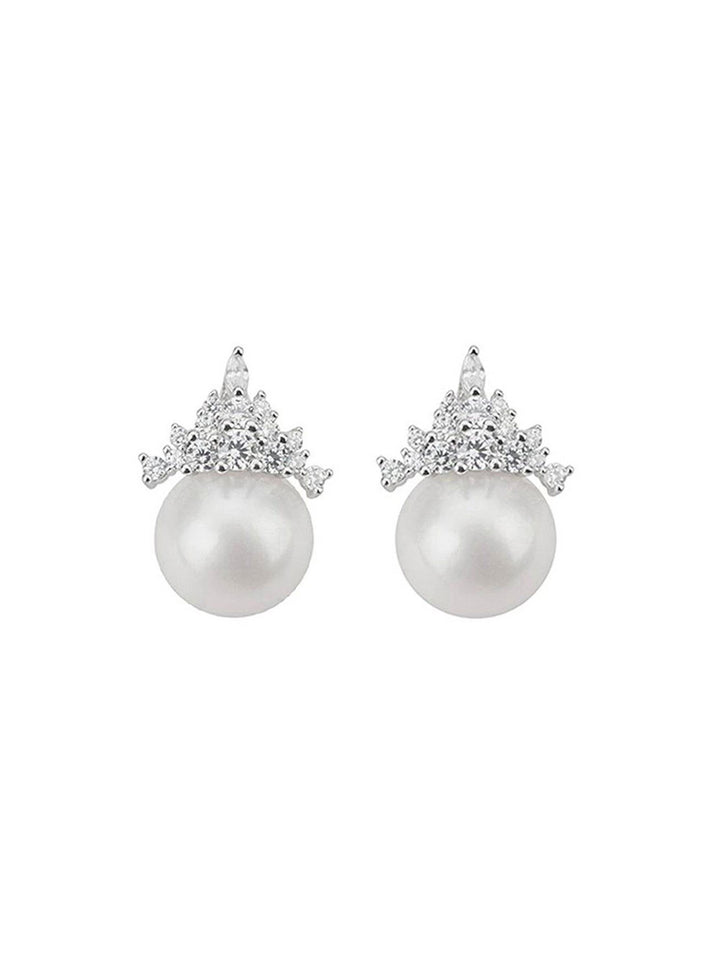 Eleganti orecchini di perle d&