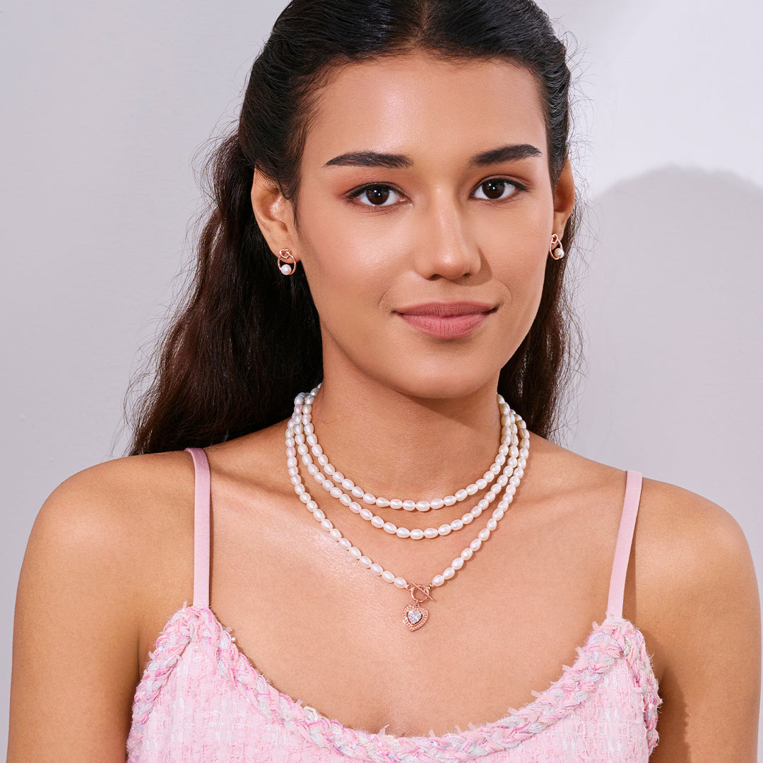 New Yorker 淡水珍珠耳環 WE00181