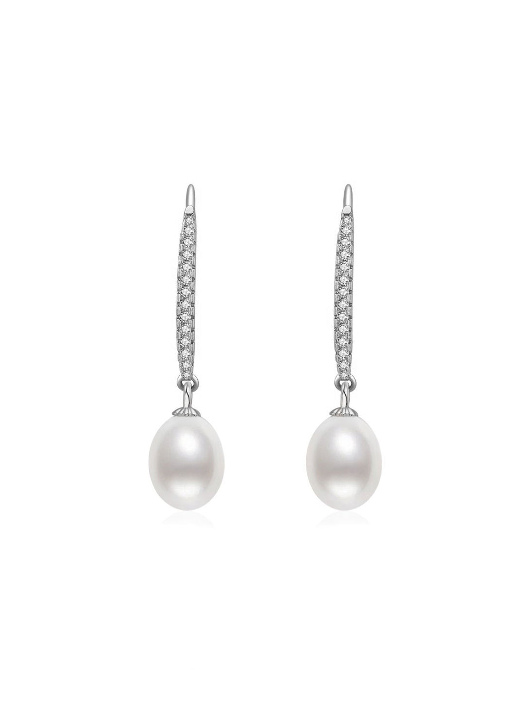 Elegant Freshwater Pearl Earrings WE00195