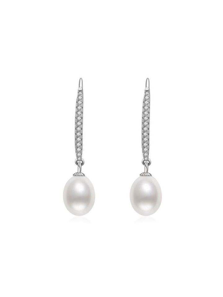 Elegant Freshwater Pearl Earrings WE00195