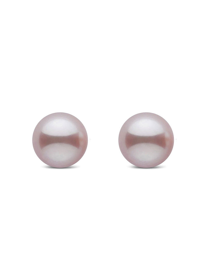 Anting-anting Stud Mutiara Separuh Bulat Air Tawar Anggun WE00207