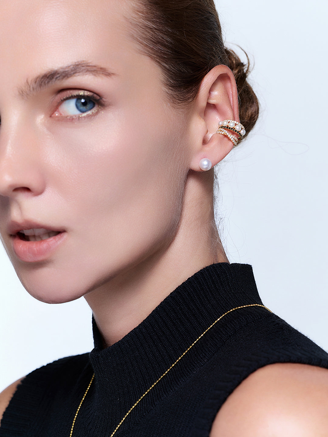 Manset Anting-Anting Mutiara Air Tawar New Yorker WE00218