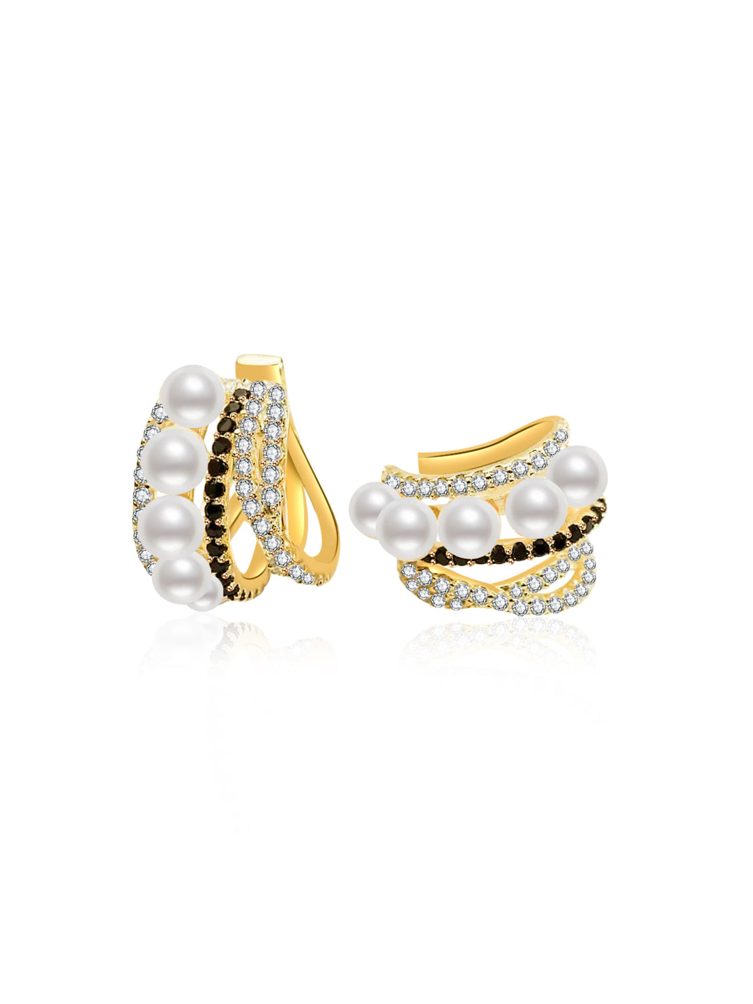 New Yorker Freshwater Pearl Earring Cuff WE00218