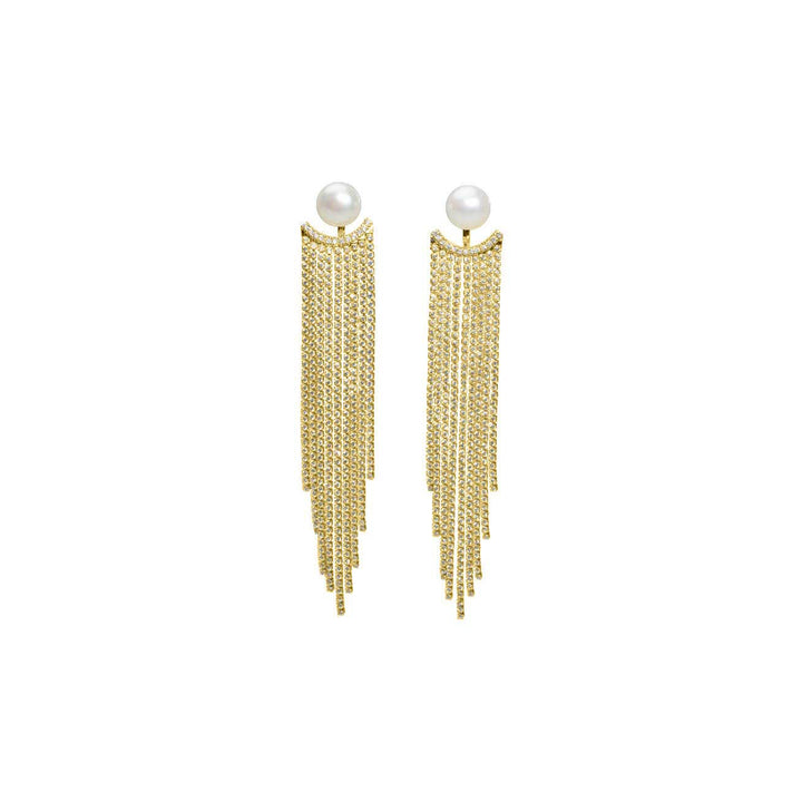 Asian Civilisations Museum Freshwater Pearl Earrings WE00227 | New Yorker Collection