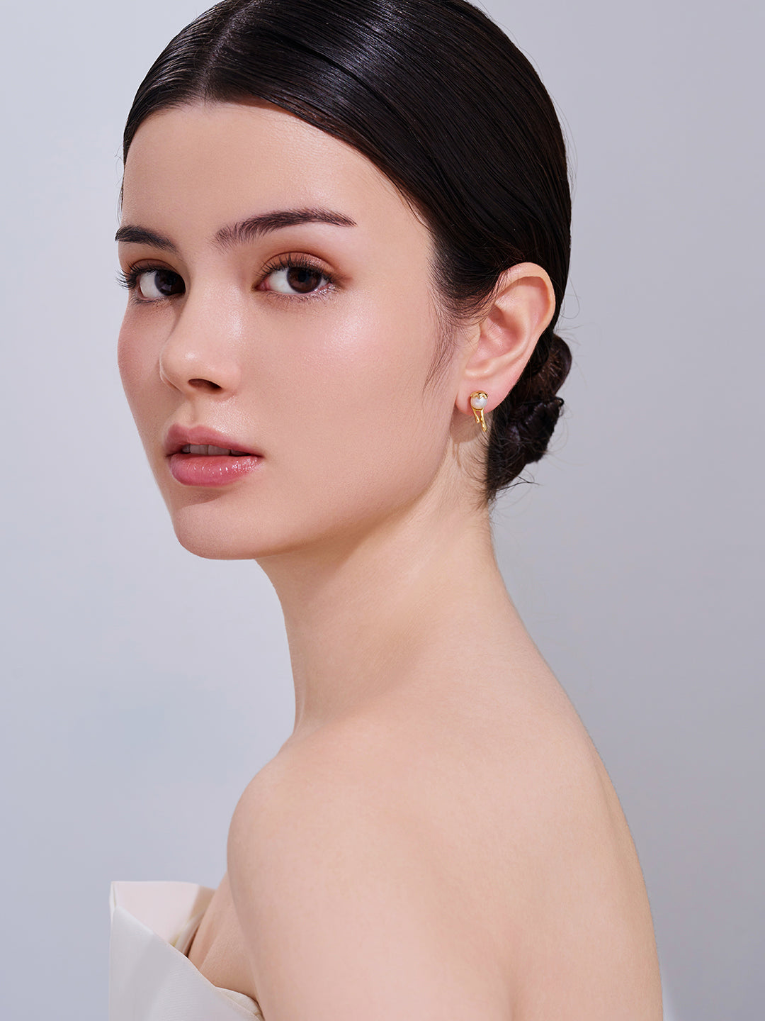 Freshwater Pearl Earrings WE00245 |FLUID