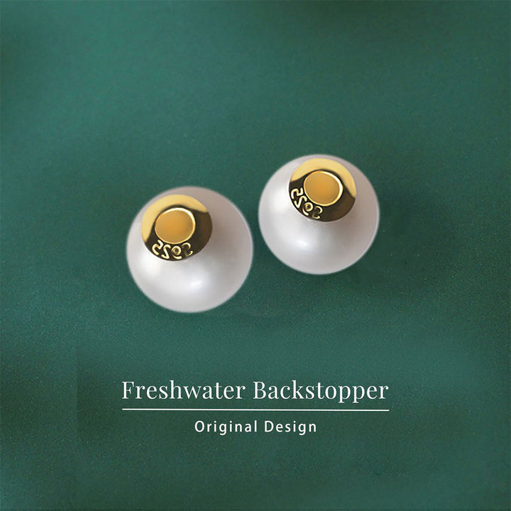 Elegant Freshwater Pearl Earrings WE00385 - PEARLY LUSTRE