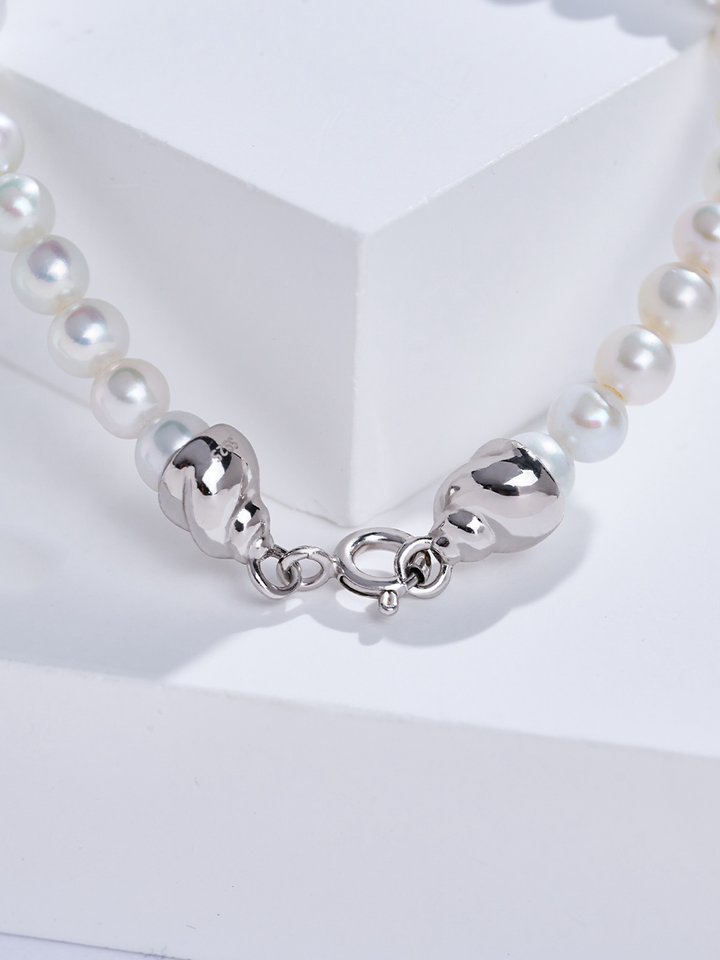 Top Lustre Süßwasserperlen-Armband WB00330