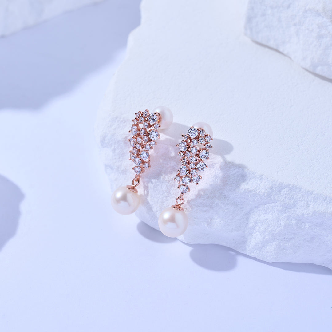 Elegant Freshwater Pearl Set WS00137 | CELESTE