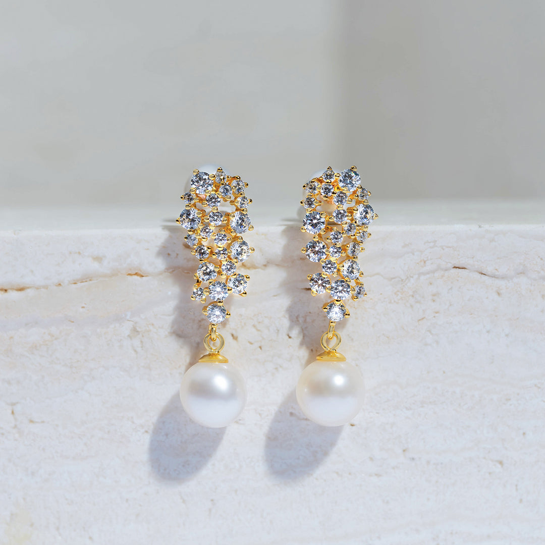 Elegant Freshwater Pearl Set WS00136 | CELESTE