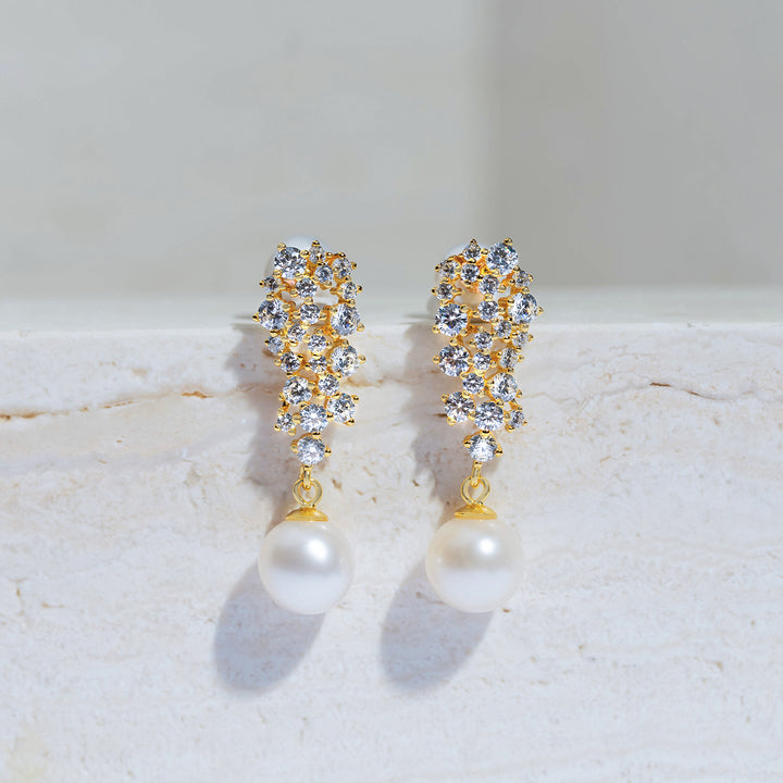 Elegant Freshwater Pearl Set WS00136 | CELESTE