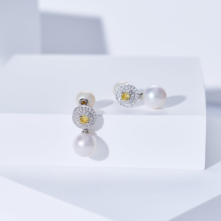 우아한 담수진주 귀걸이 WE00348