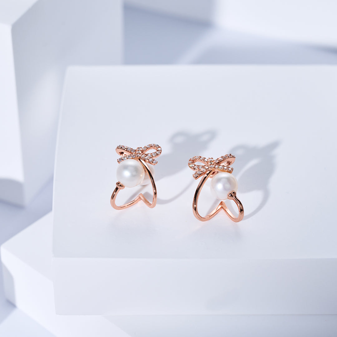 New Yorker 淡水珍珠耳環 WE00362