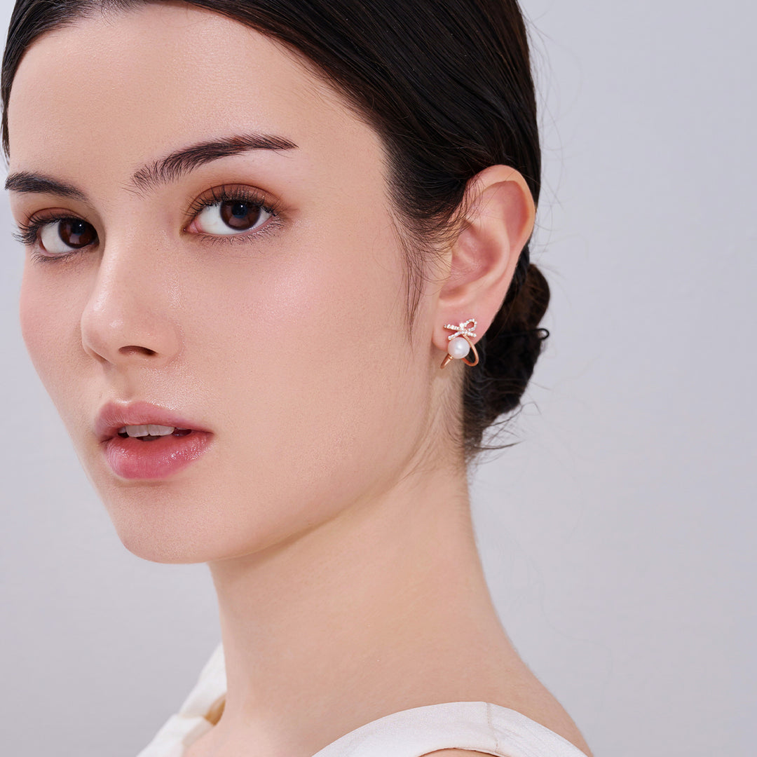 Orecchini di perle d'acqua dolce newyorkesi WE00362