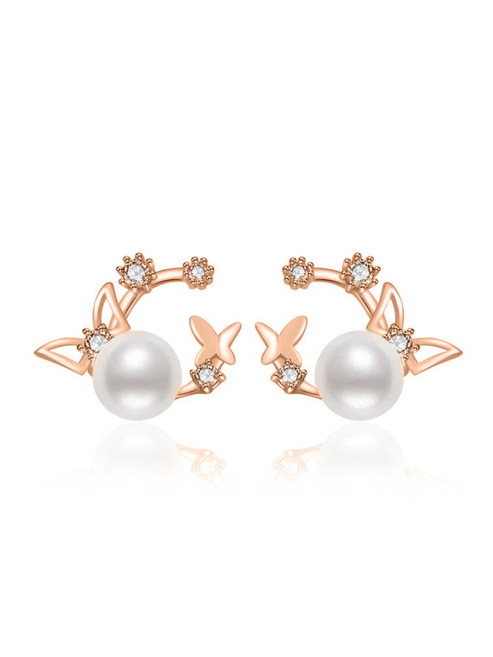 우아한 담수진주 귀걸이 WE00374