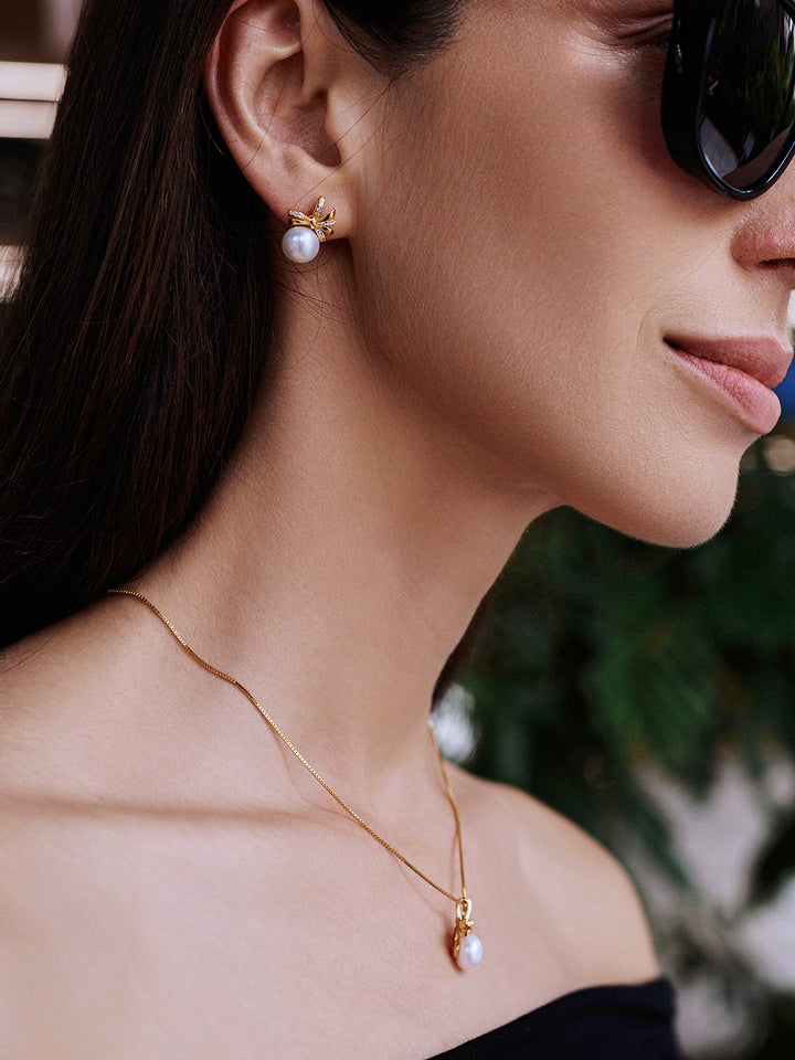Anting-anting Mutiara Air Tawar WE00380 | RIBEN