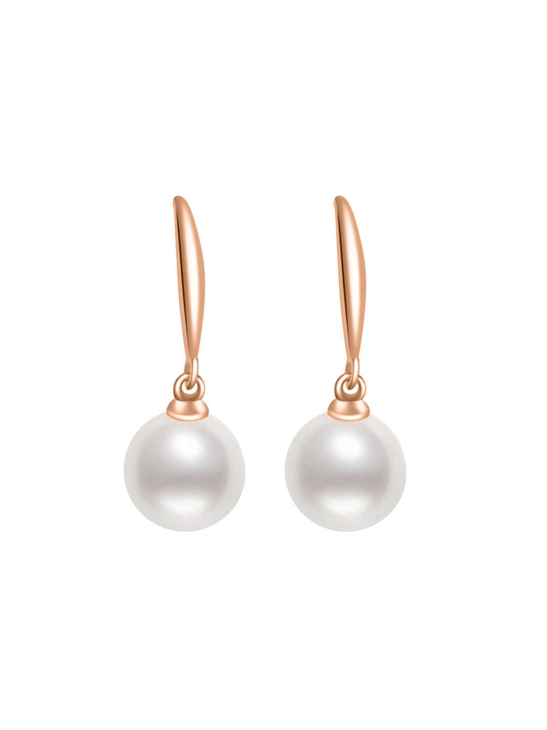 エレガントな淡水パールピアス WE00386