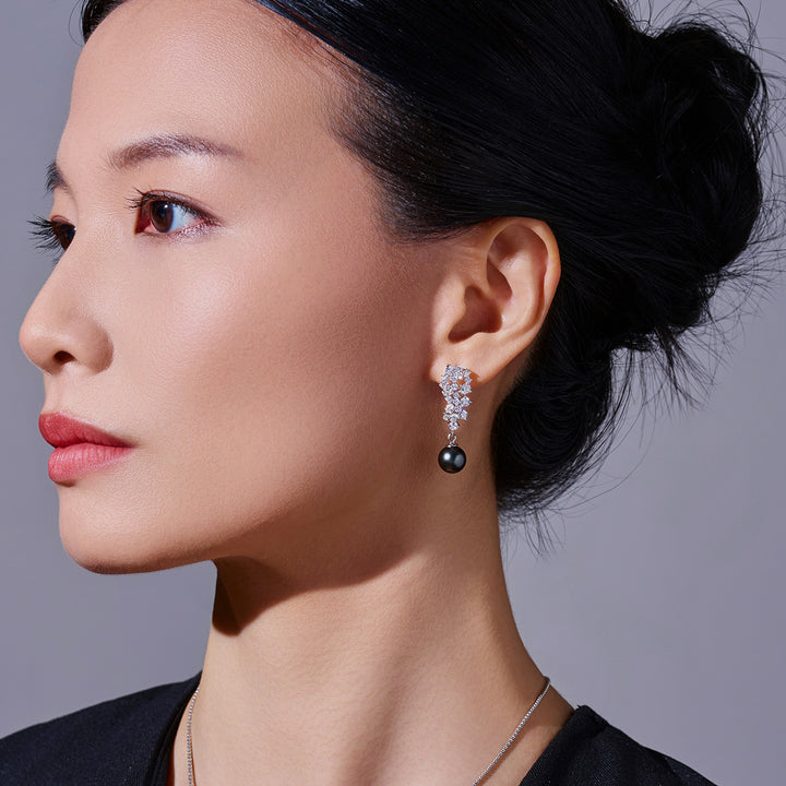 ニューヨーカー タヒチ海水パール イヤリング WE00394