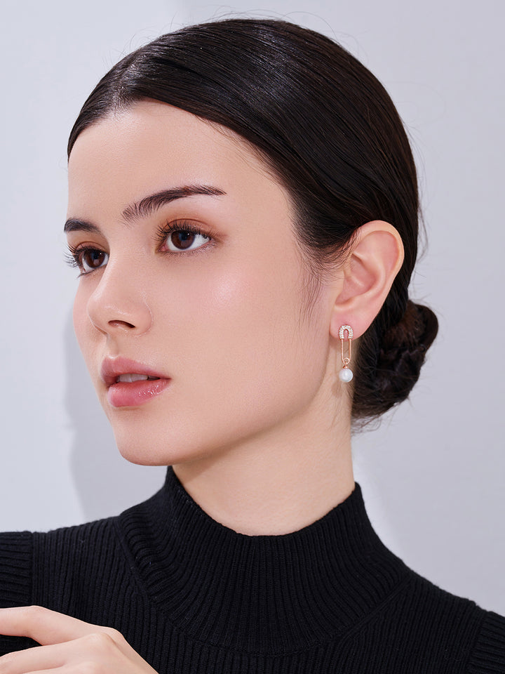 New Yorker 淡水珍珠耳环 WE00409