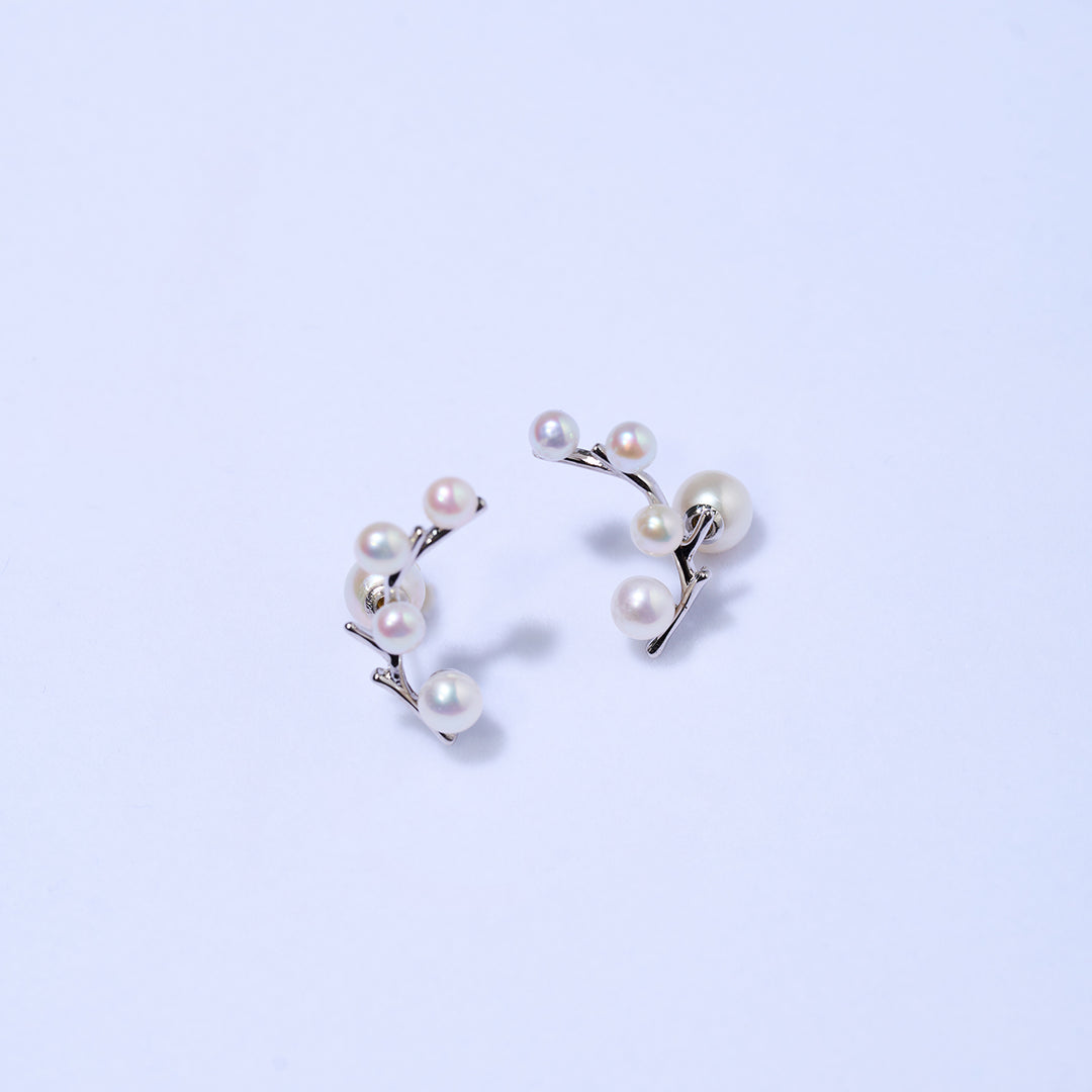 Anting-anting Mutiara Air Tawar yang Elegan WE00429 | TAMAN