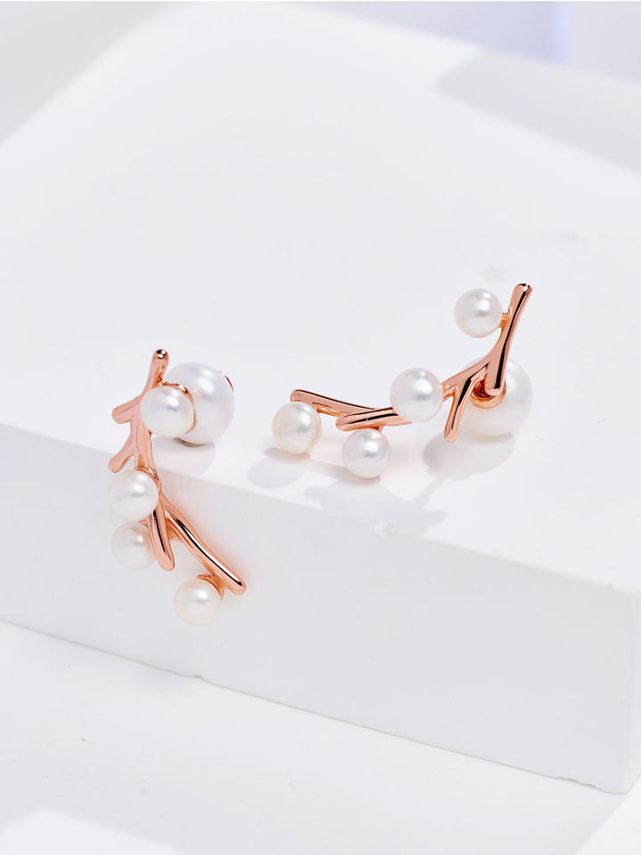 Eleganti orecchini di perle d'acqua dolce WE00430 | GIARDINI