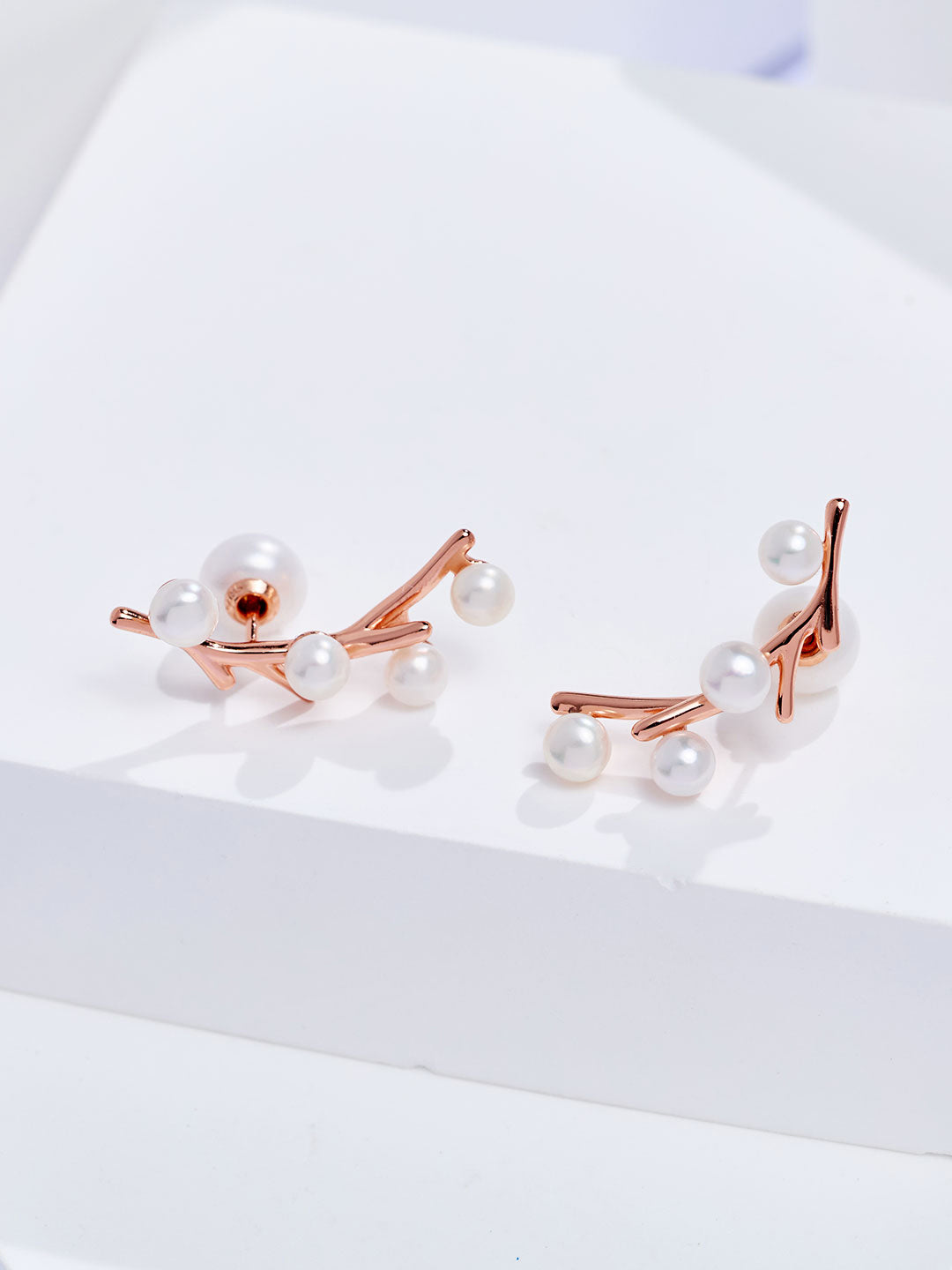 Eleganti orecchini di perle d'acqua dolce WE00430 | GIARDINI