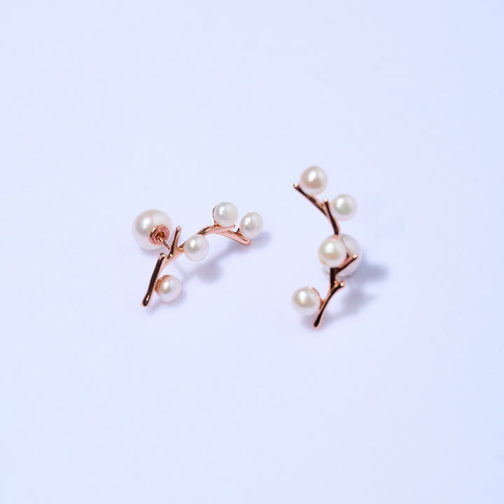 Anting-anting Mutiara Air Tawar yang Elegan WE00430 | TAMAN