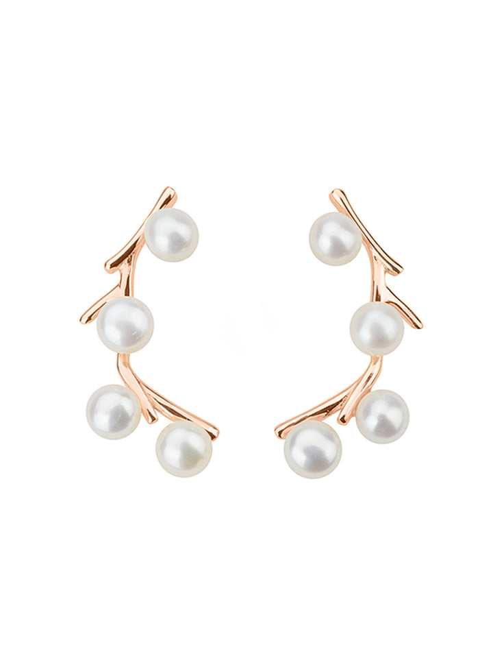 Eleganti orecchini di perle d'acqua dolce WE00430 | GIARDINI