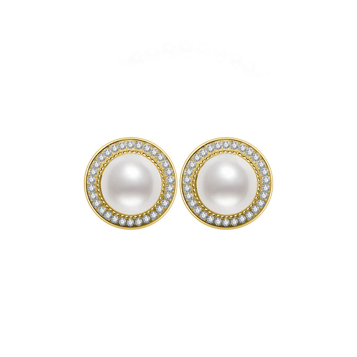 Asian Civilisations Museum Freshwater Pearl Earrings WE00432 | New Yorker Collection