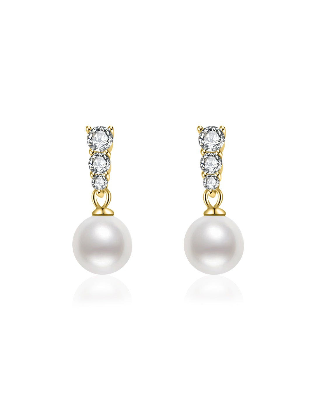 Elegant Freshwater Pearl Earrings WE00443