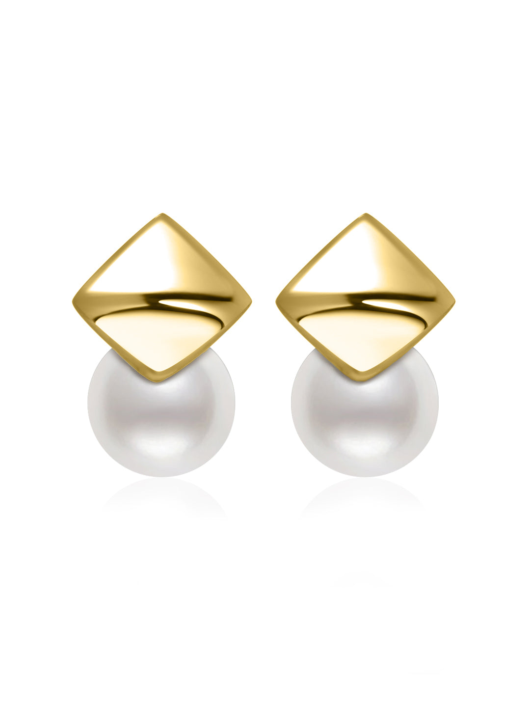 Boucles d'oreilles New Yorker en perles d'eau douce WE00486
