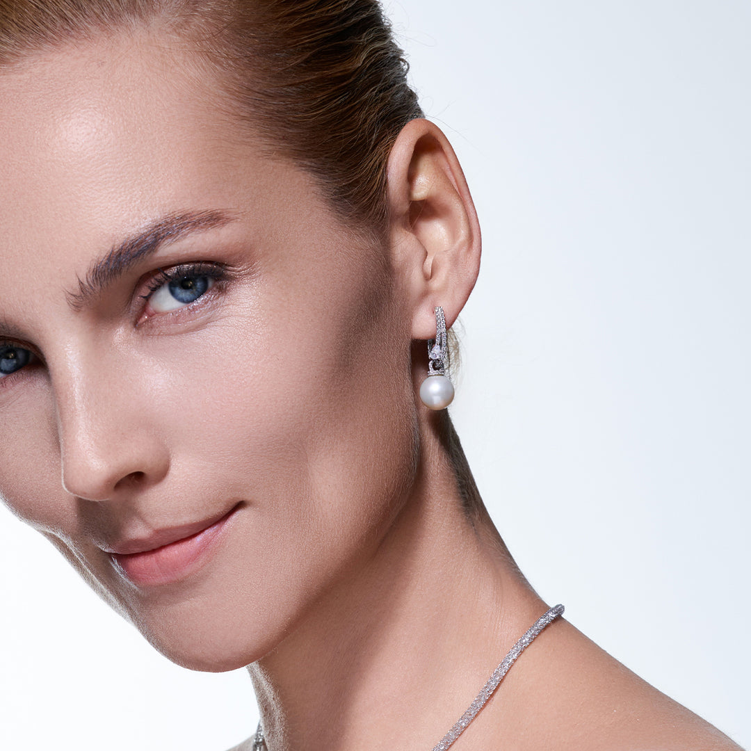 Boucles d'oreilles élégantes en perles Edison WE00501