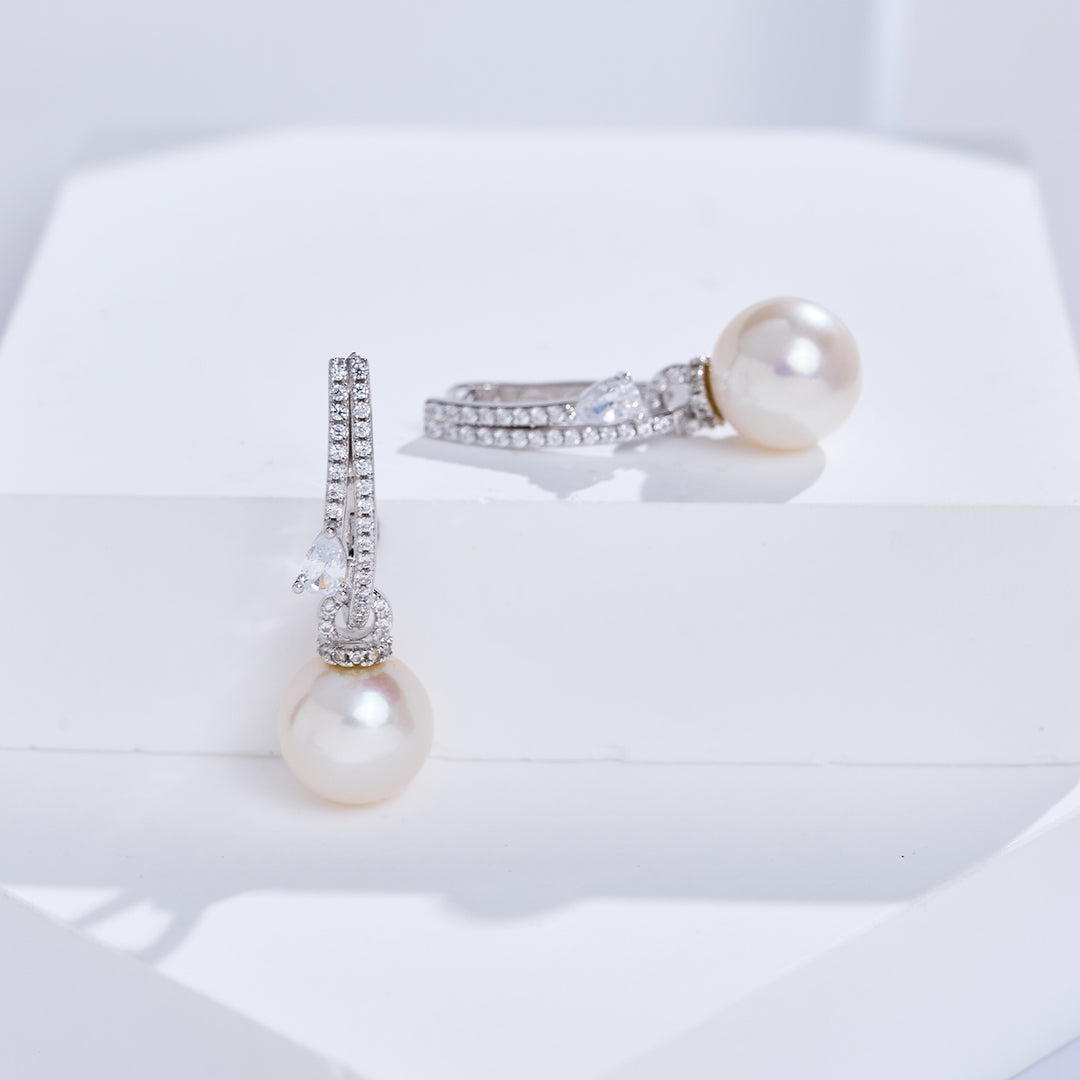 Anting-anting Mutiara Edison yang Elegan WE00501