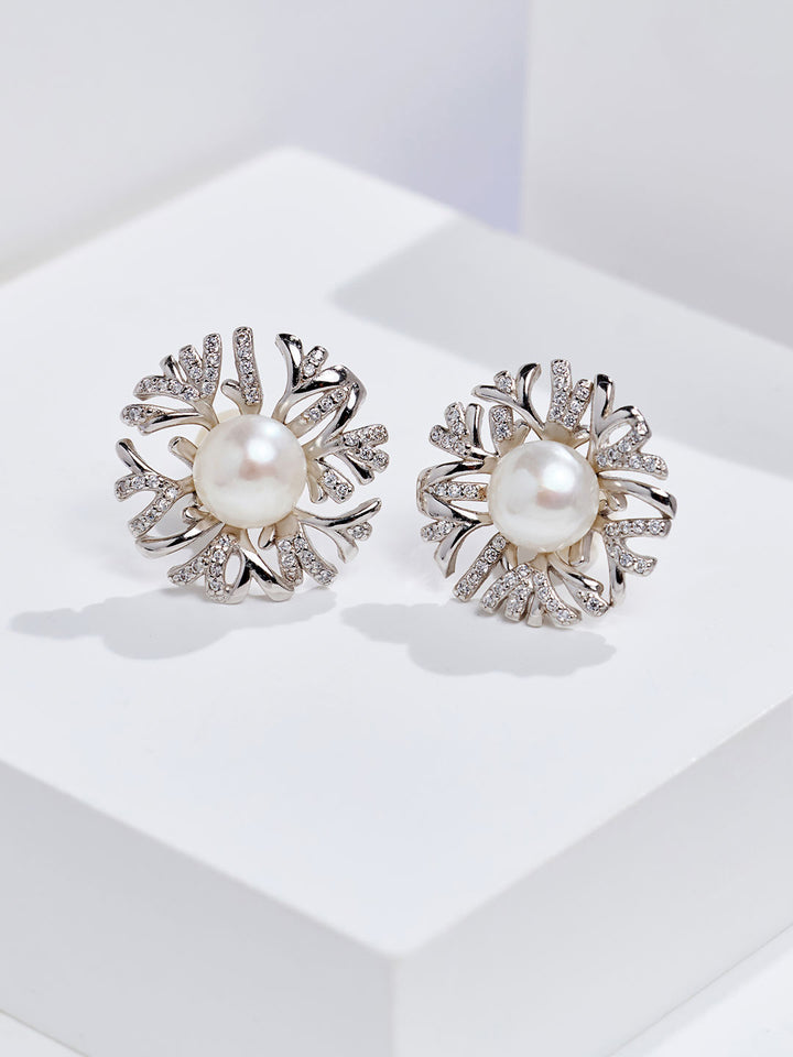 Elegante set di perle d'acqua dolce WS00055 | GIARDINI