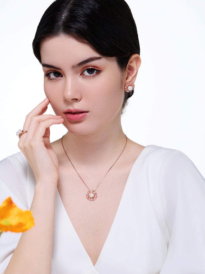 优雅淡水珍珠套装 WS00056 | GARDENS