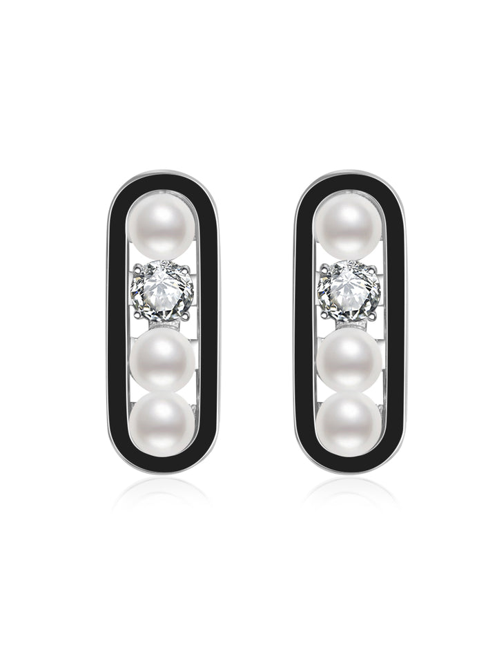 أعلى درجة أقراط لؤلؤ المياه العذبة WE00533 | ديكور