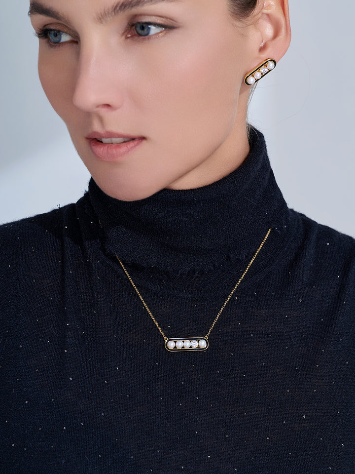 Collier de perles d&