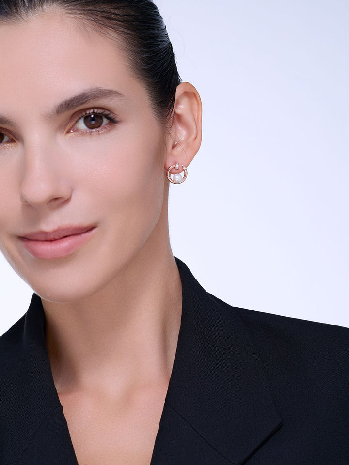 Top Lustre Freshwater Pearl Earrings WE00540