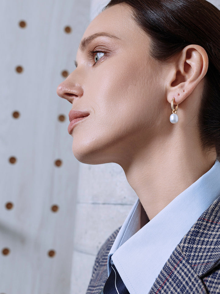 New Yorker Freshwater Pearl Earrings WE00557