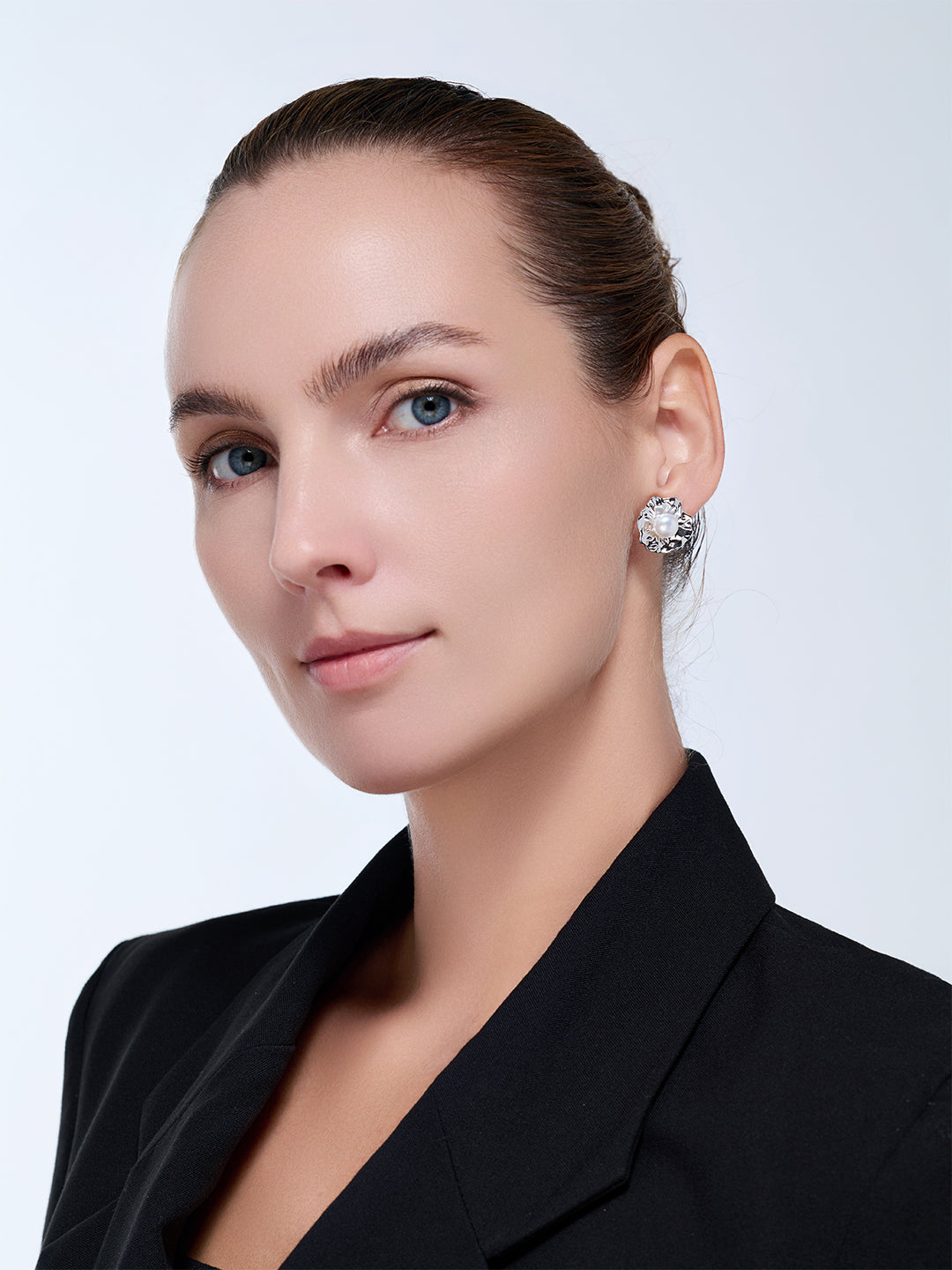 Pendientes de Perla de Agua Dulce WE00566 | LADY BOSS